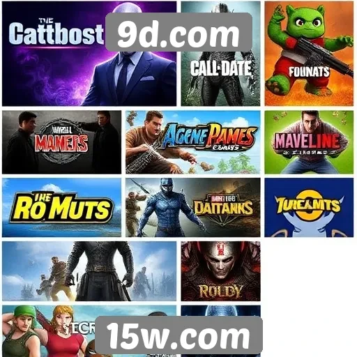 Comparativo de jogos populares na 9d.com